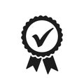 Approval check icon, quality sign Ã¢â¬â vector